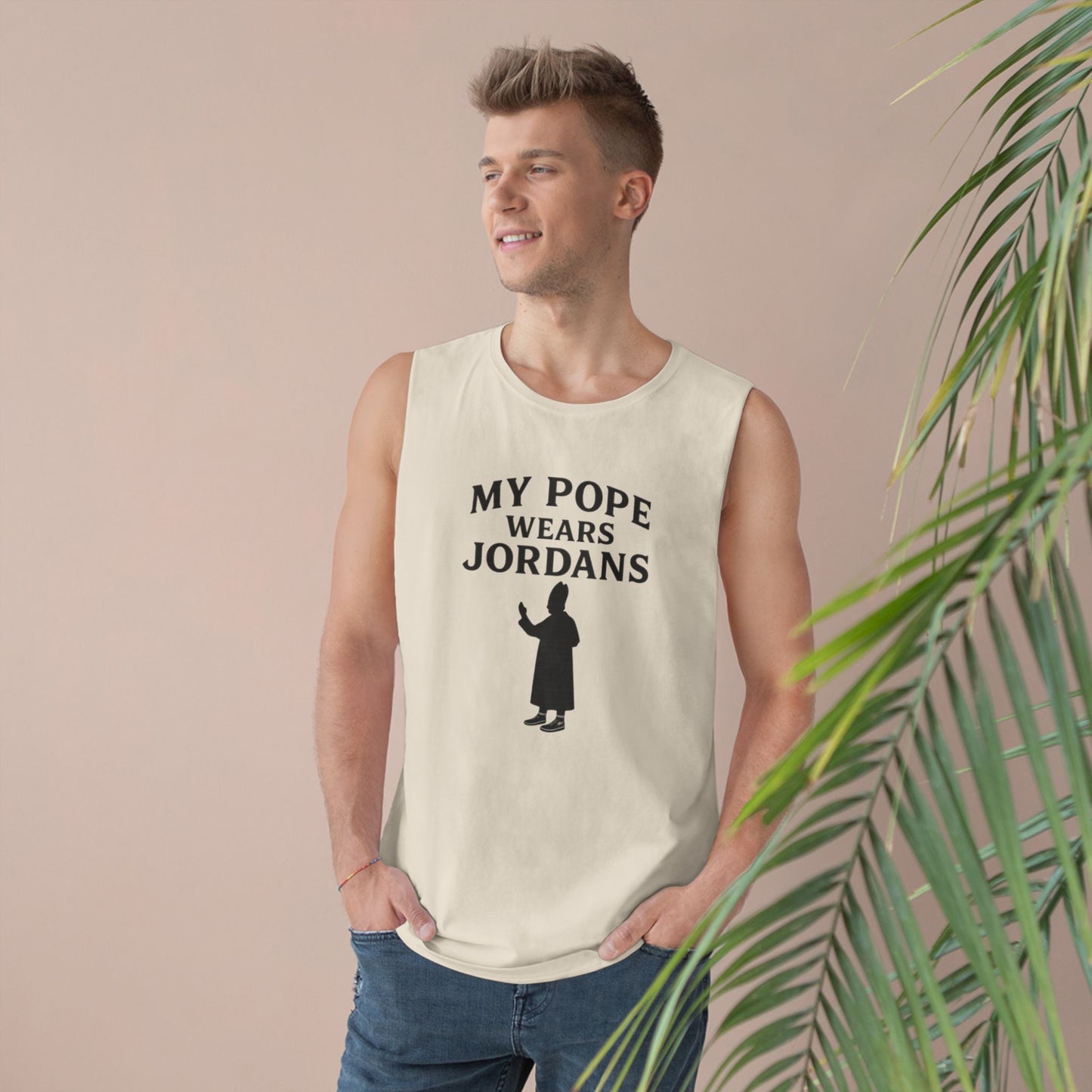 My Pope Wears Jordans Unisex Tank