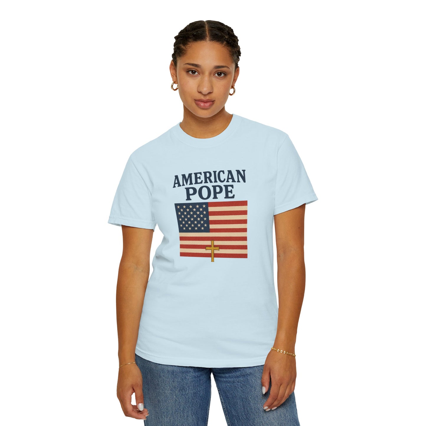 American Pope Patriotic Unisex T-Shirt