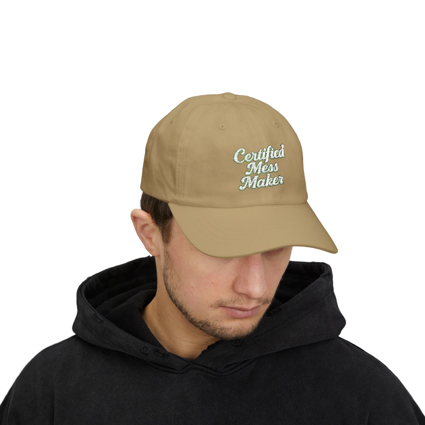 Certified Mess Maker Embroidered cap