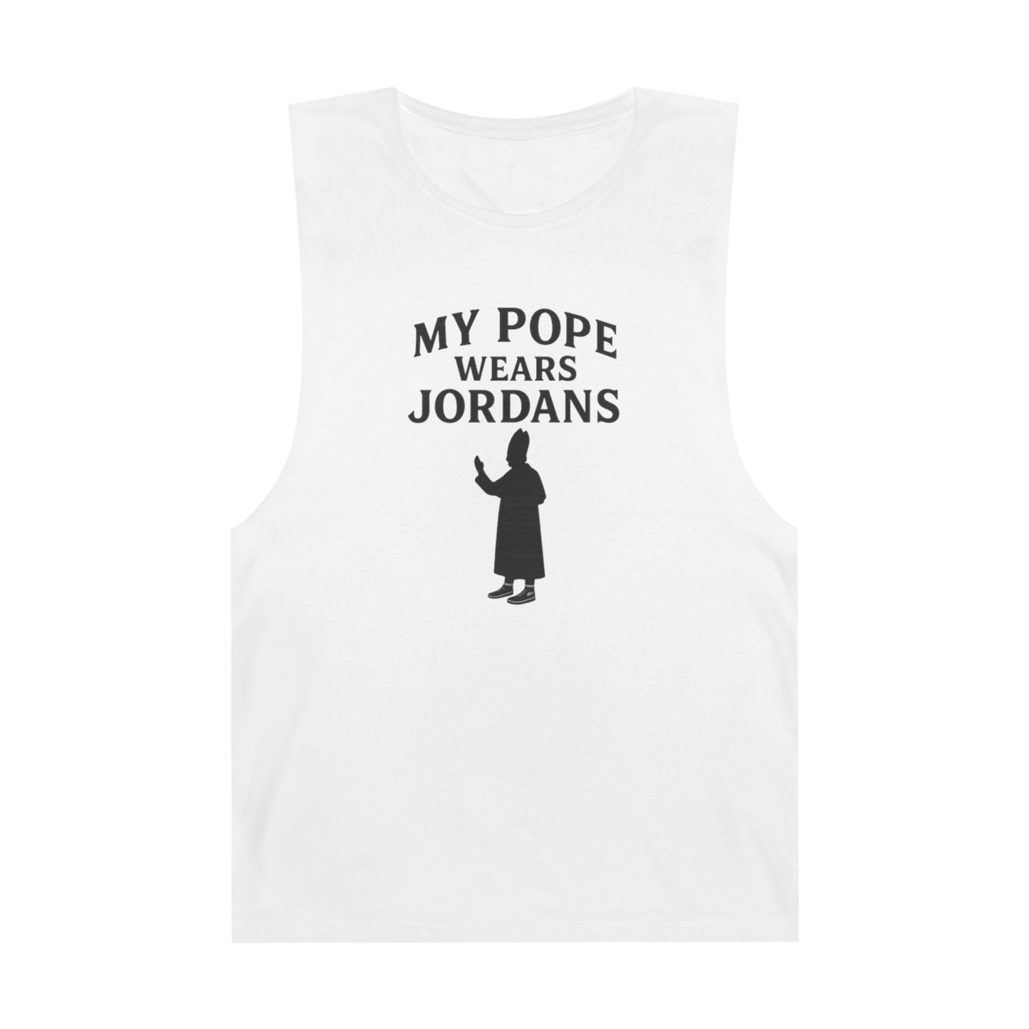 My Pope Wears Jordans Unisex Tank