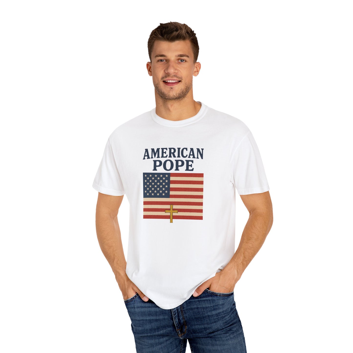 American Pope Patriotic Unisex T-Shirt