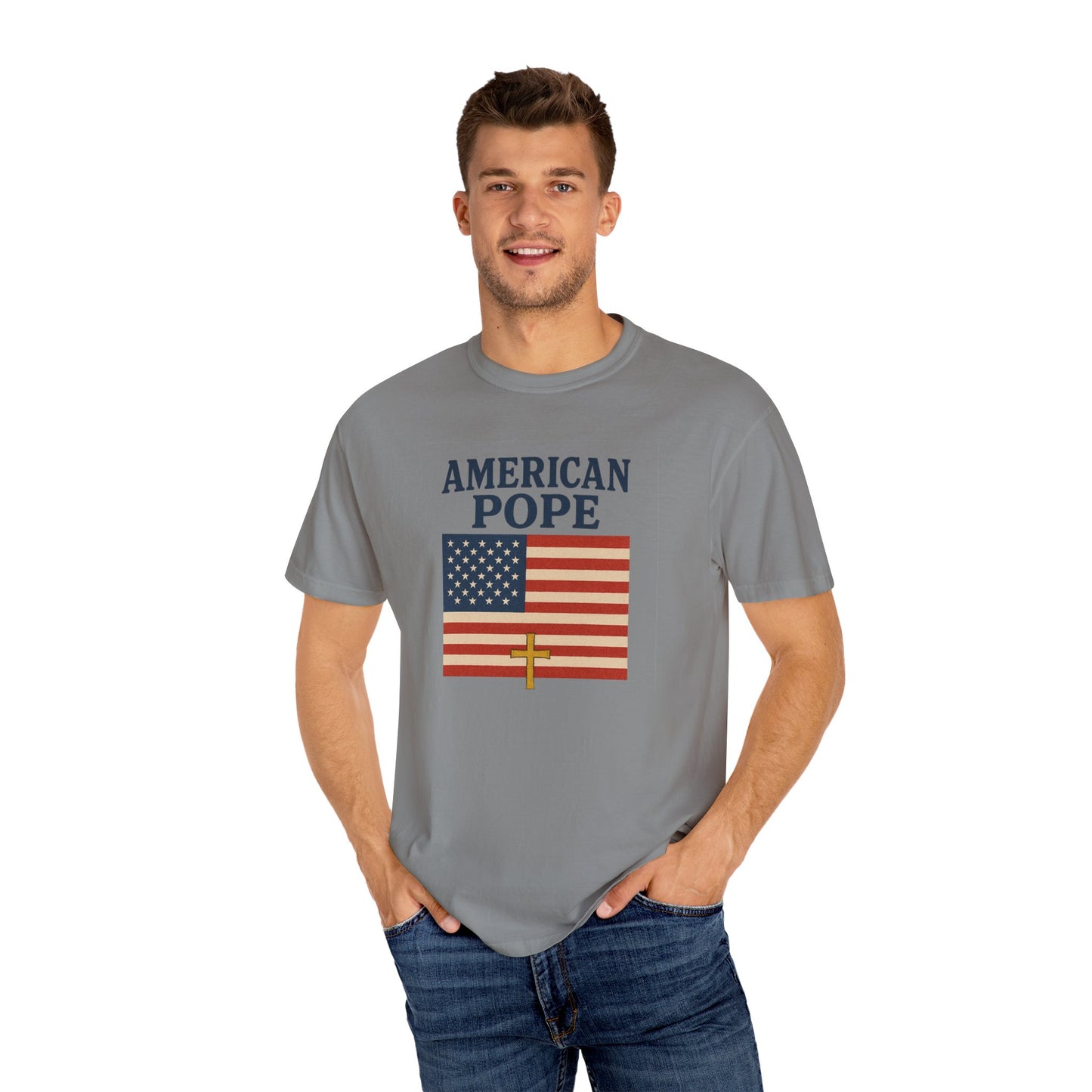American Pope Patriotic Unisex T-Shirt