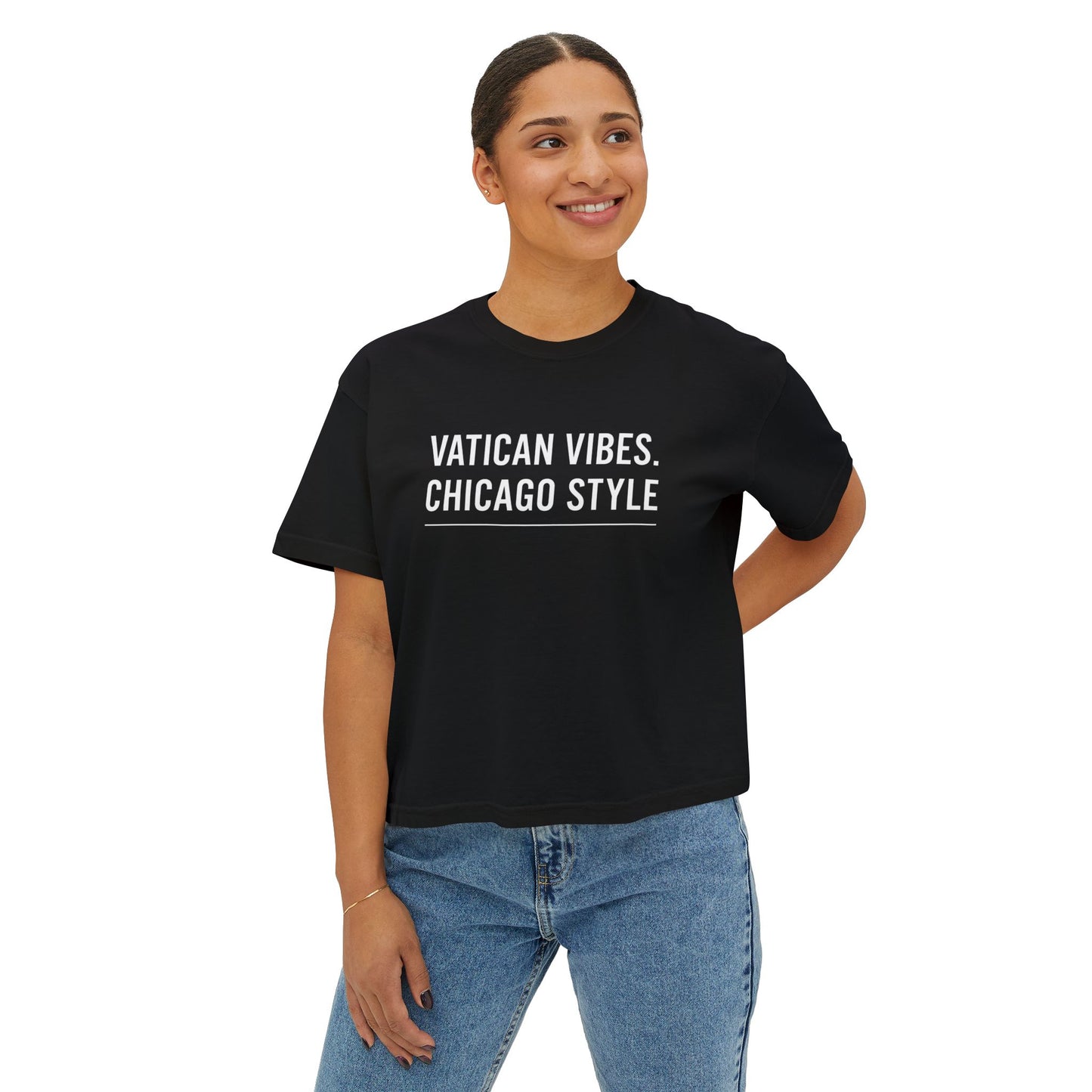 Vatican Vibes Chicago Style Tee