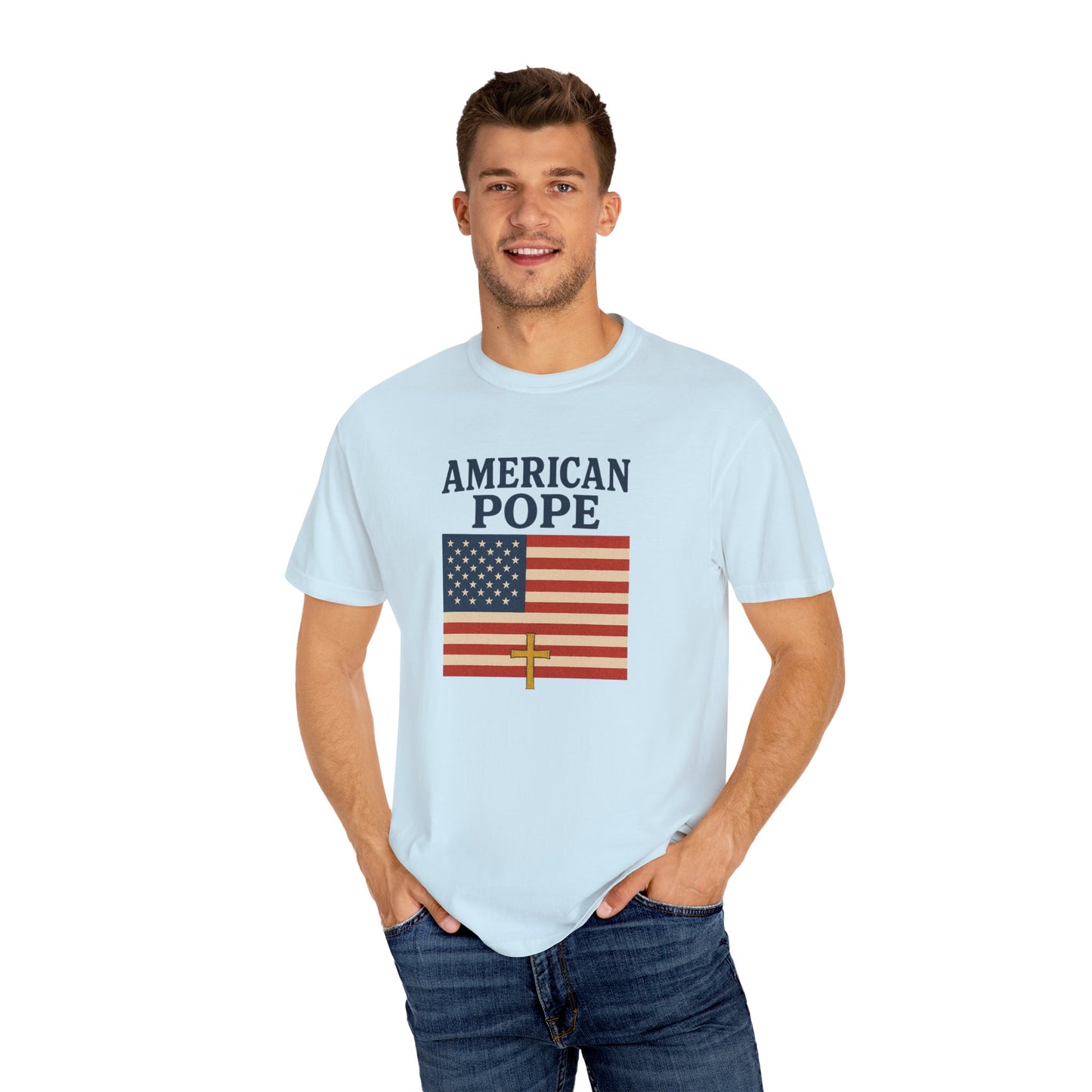 American Pope Patriotic Unisex T-Shirt
