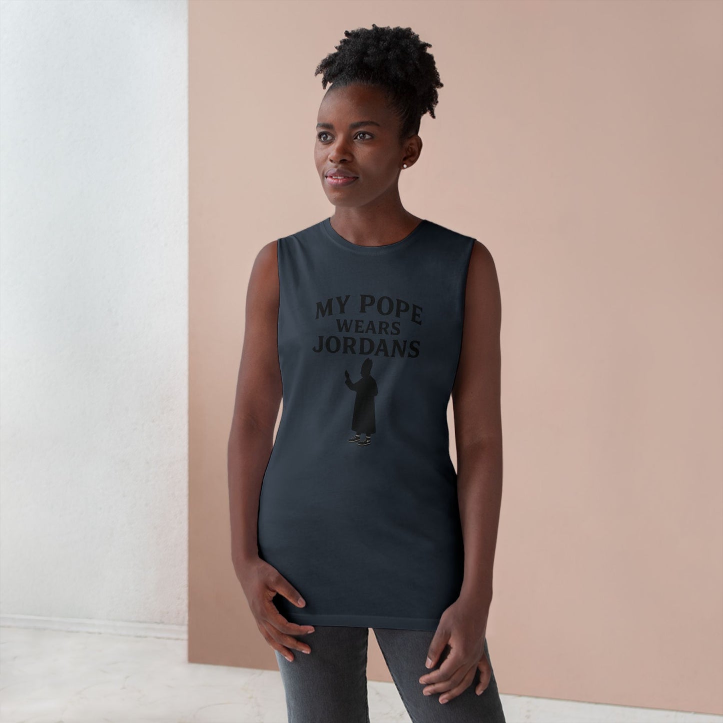 My Pope Wears Jordans Unisex Tank