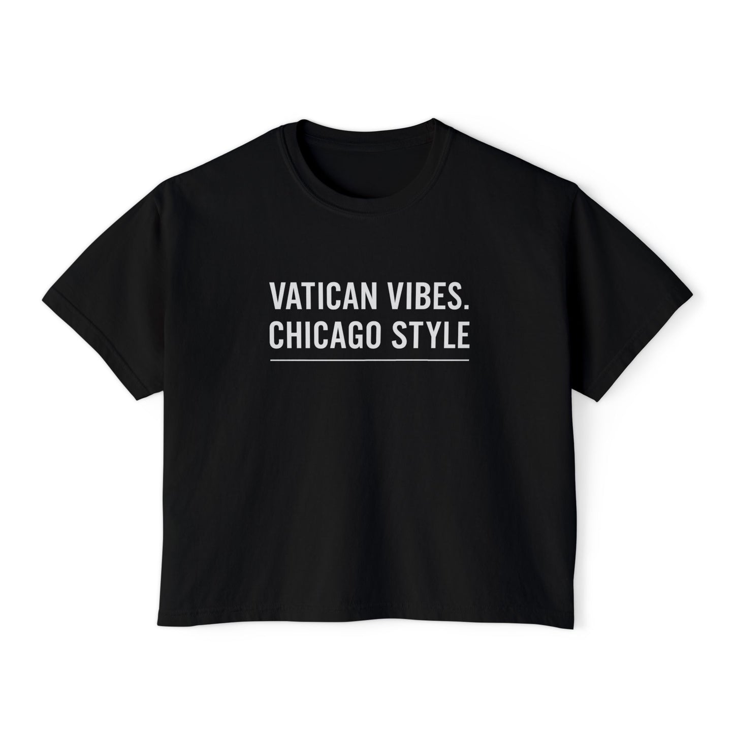 Vatican Vibes Chicago Style Tee