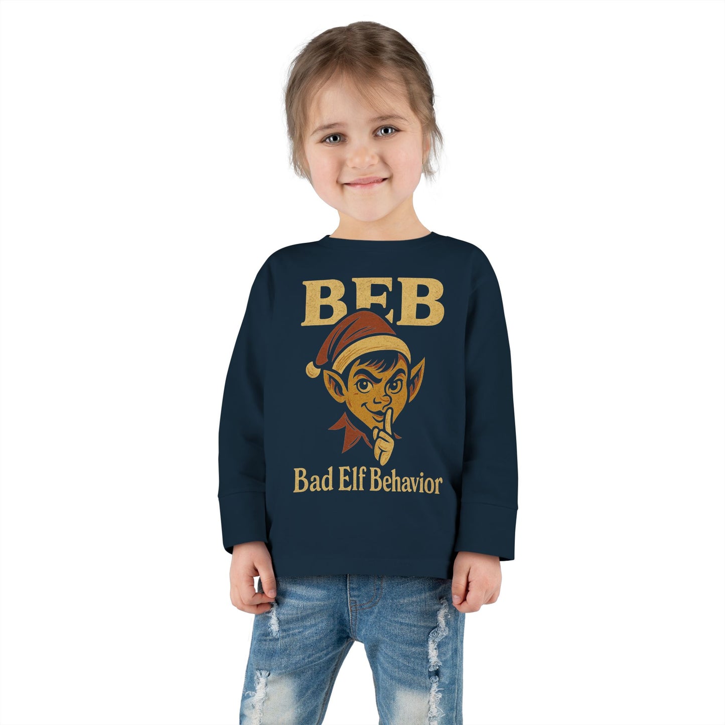 Kids Tee BEB – Bad Elf Behavior Long Sleeve