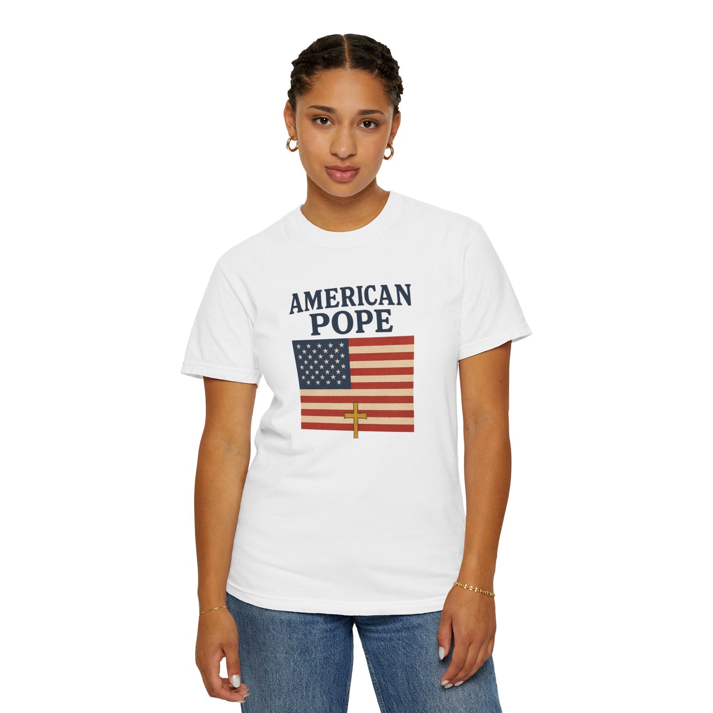 American Pope Patriotic Unisex T-Shirt