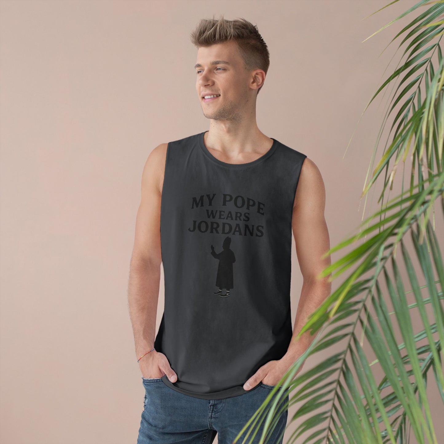 My Pope Wears Jordans Unisex Tank