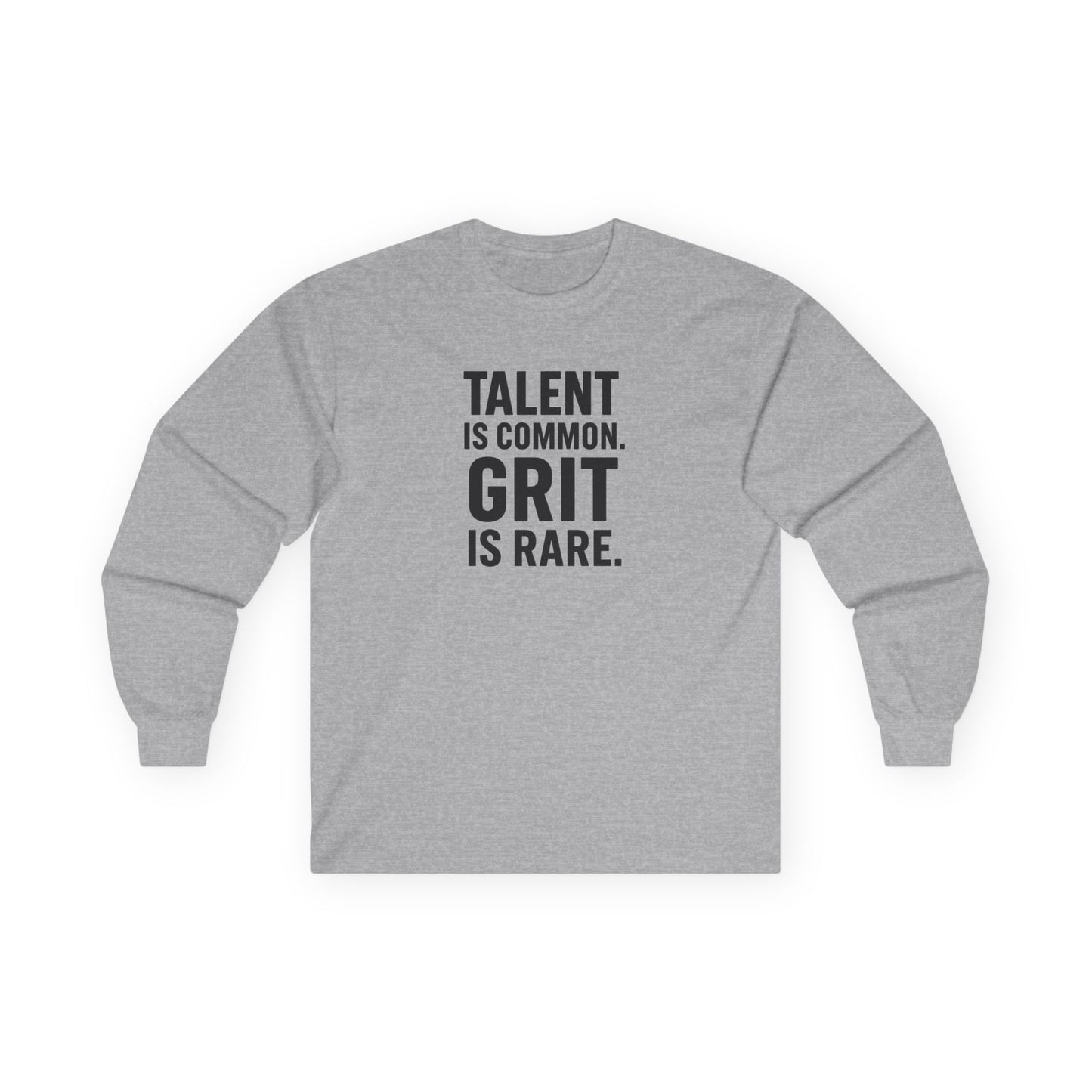 Grit Is Rare Long Sleeve Unisex Tee