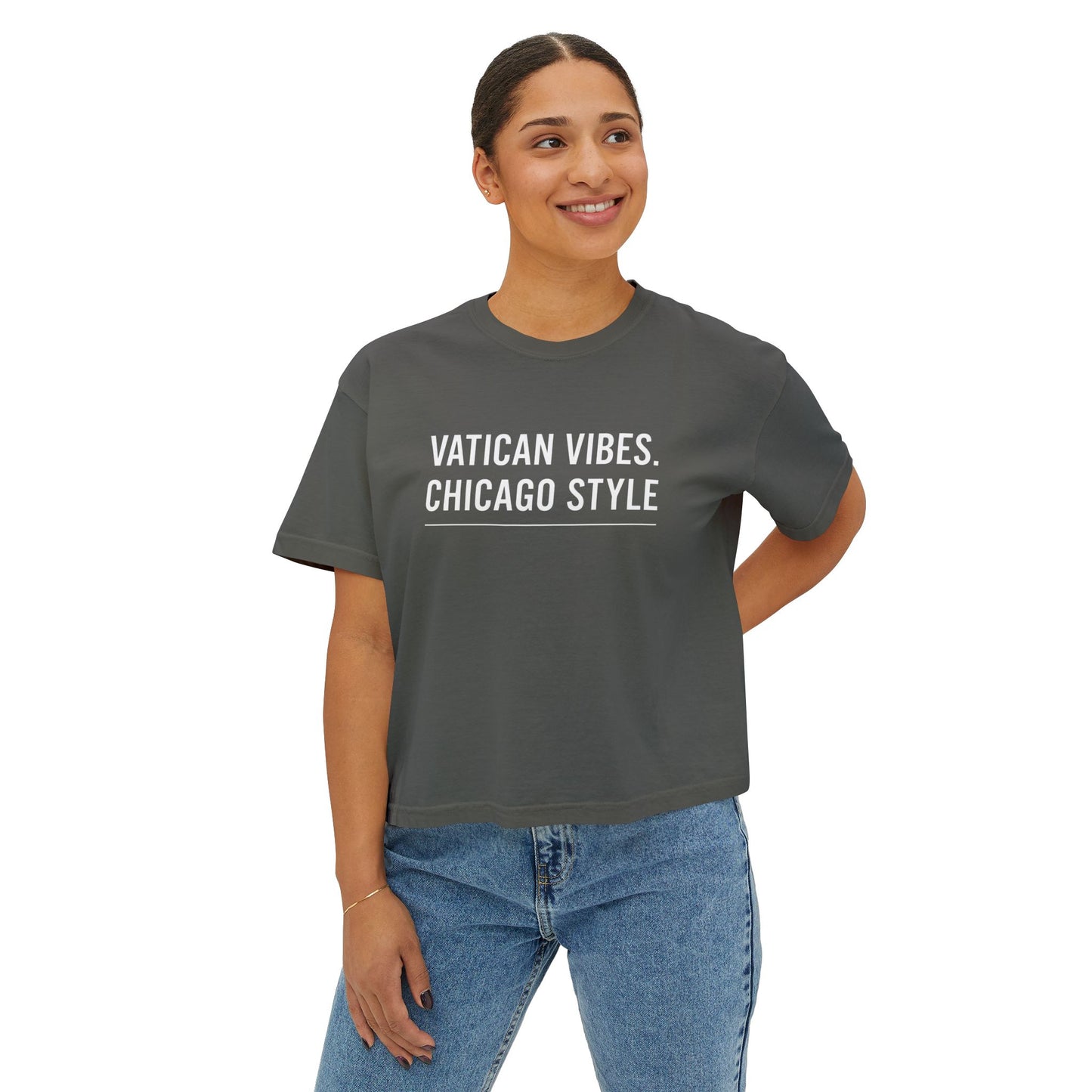 Vatican Vibes Chicago Style Tee