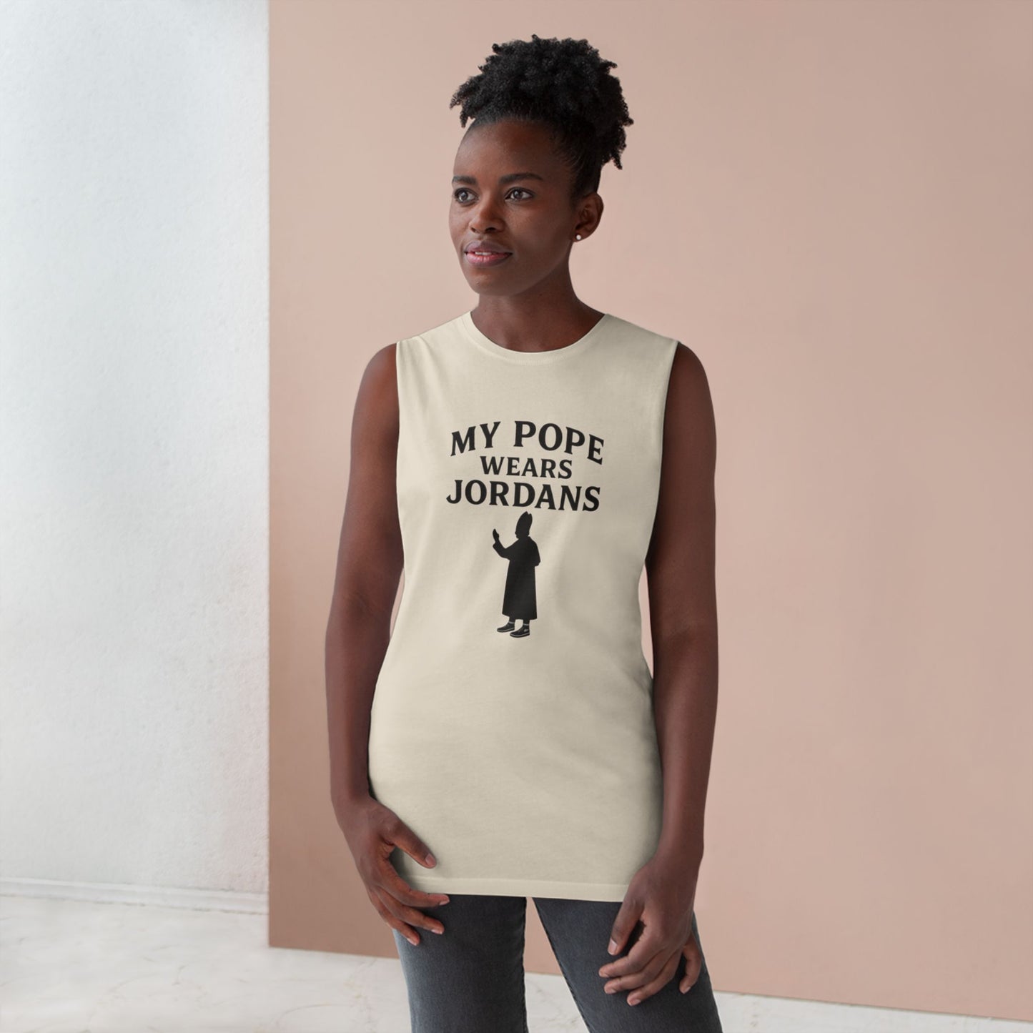 My Pope Wears Jordans Unisex Tank