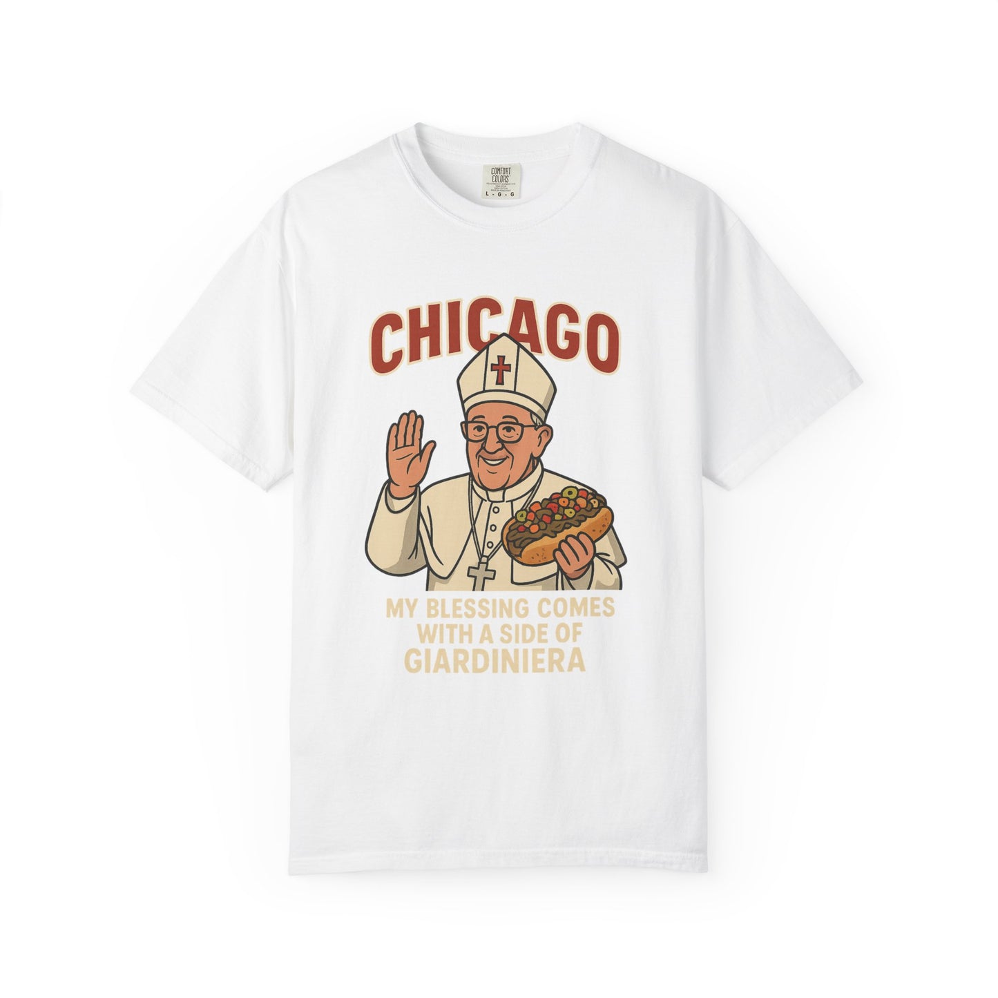 Confess Your Sins… But Bring Portillo’s Unisex T-Shirt