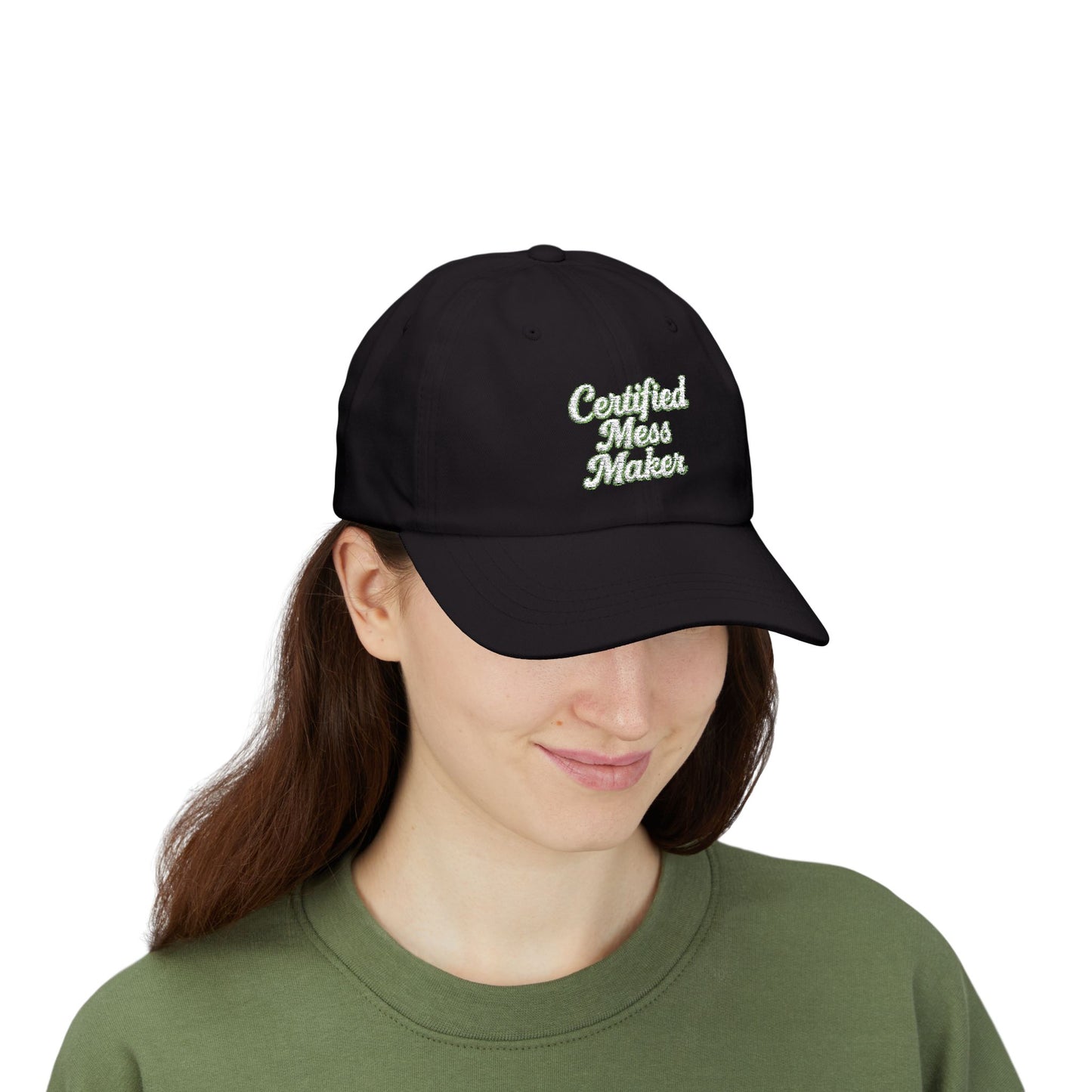 Certified Mess Maker Embroidered cap