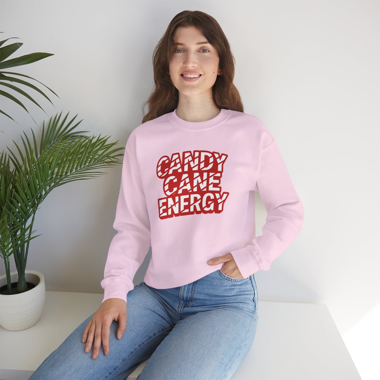 Candy Cane Energy Sweatshirt