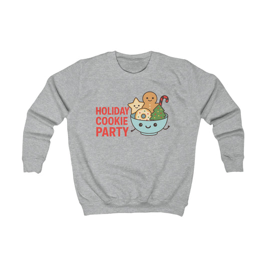 Kids Sweatshirt - Holiday Cookie Party