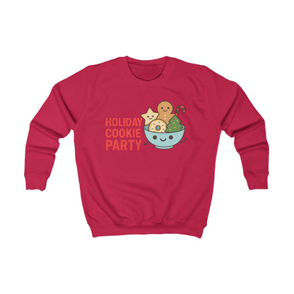 Kids Sweatshirt - Holiday Cookie Party