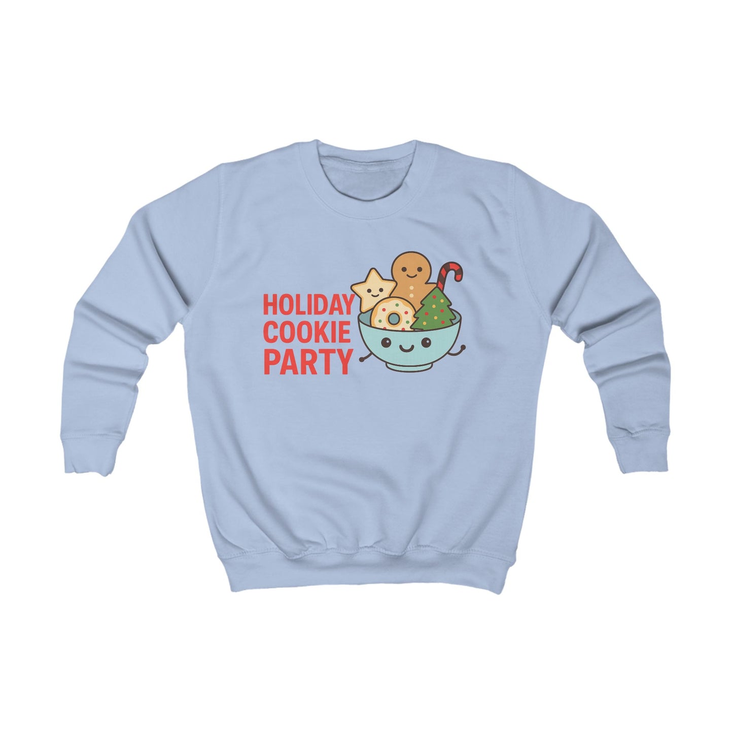 Kids Sweatshirt - Holiday Cookie Party