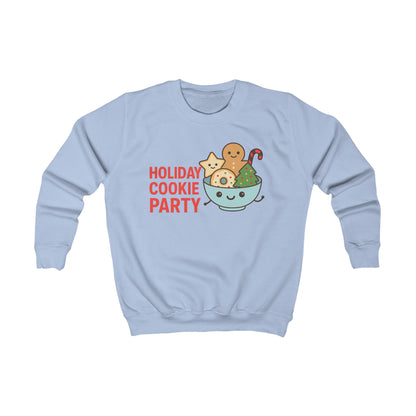Kids Sweatshirt - Holiday Cookie Party