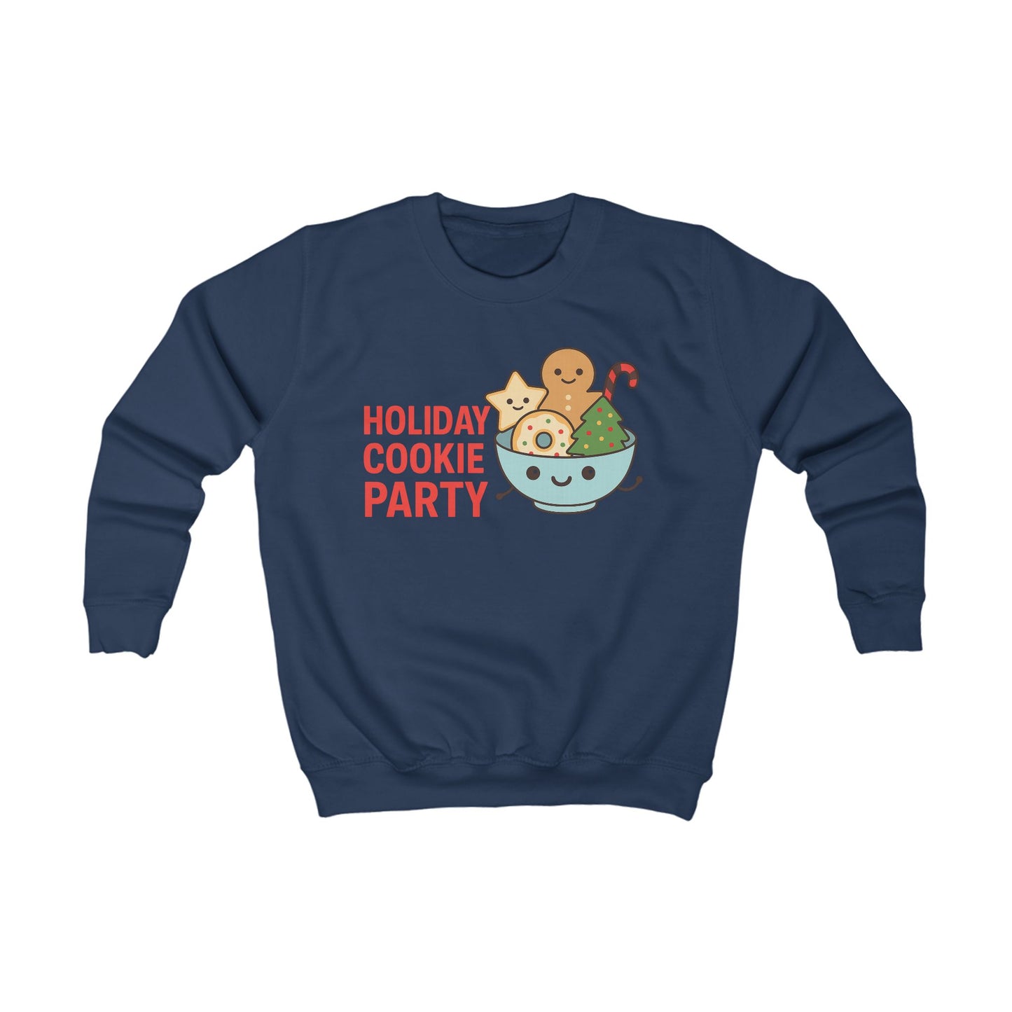 Kids Sweatshirt - Holiday Cookie Party