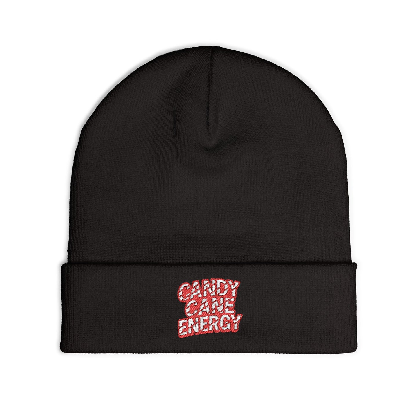 Candy Cane Energy Beanie 🍬