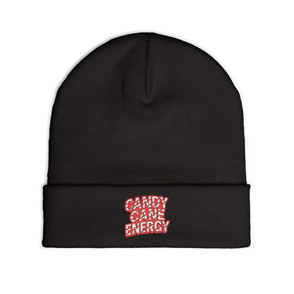 Candy Cane Energy Beanie 🍬