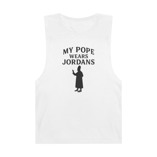My Pope Wears Jordans Unisex Tank