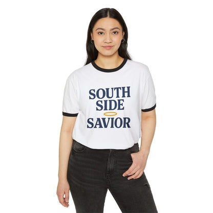 South Side Savior Unisex Cotton Ringer T-Shirt