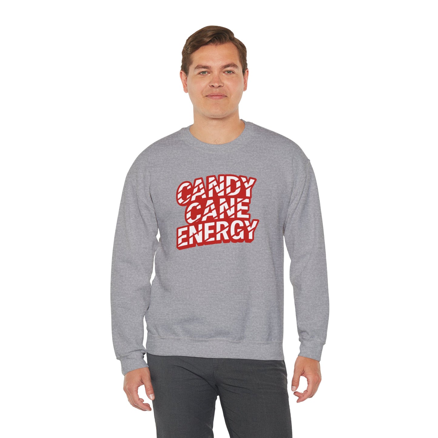 Candy Cane Energy Sweatshirt
