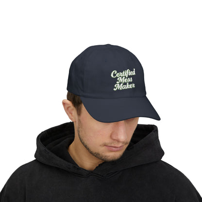 Certified Mess Maker Embroidered cap