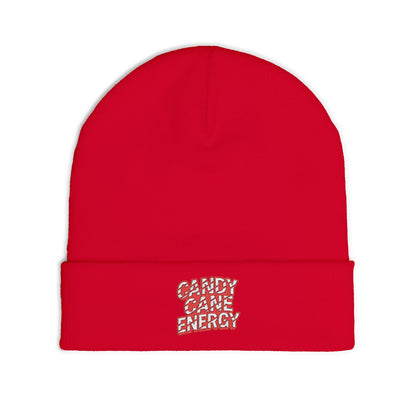Candy Cane Energy Beanie 🍬