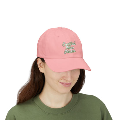 Certified Mess Maker Embroidered cap