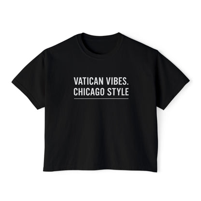 Vatican Vibes Chicago Style Tee