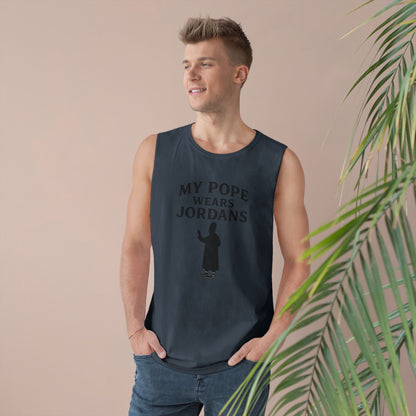 My Pope Wears Jordans Unisex Tank