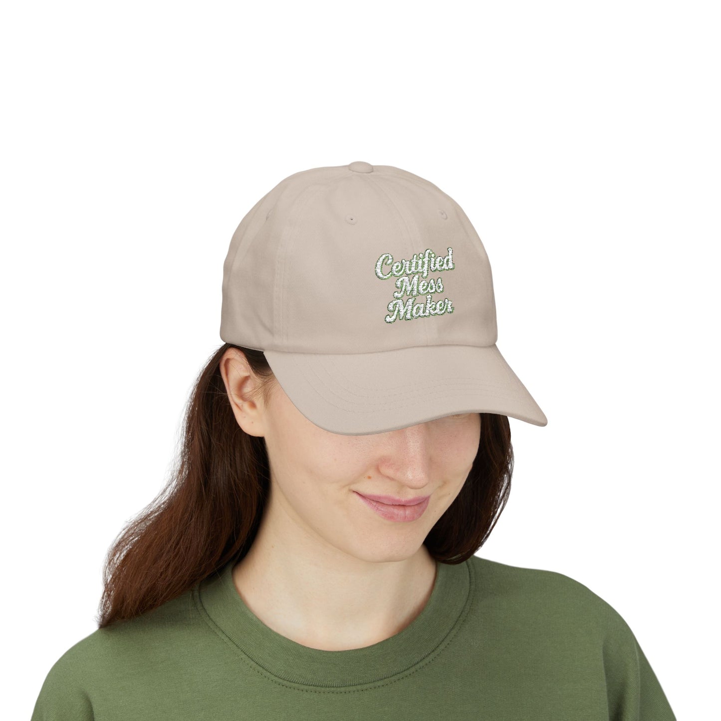 Certified Mess Maker Embroidered cap