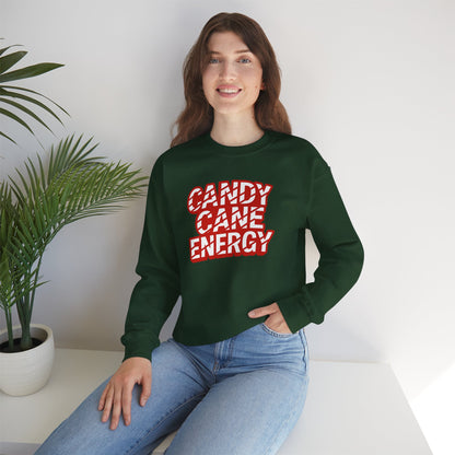 Candy Cane Energy Sweatshirt