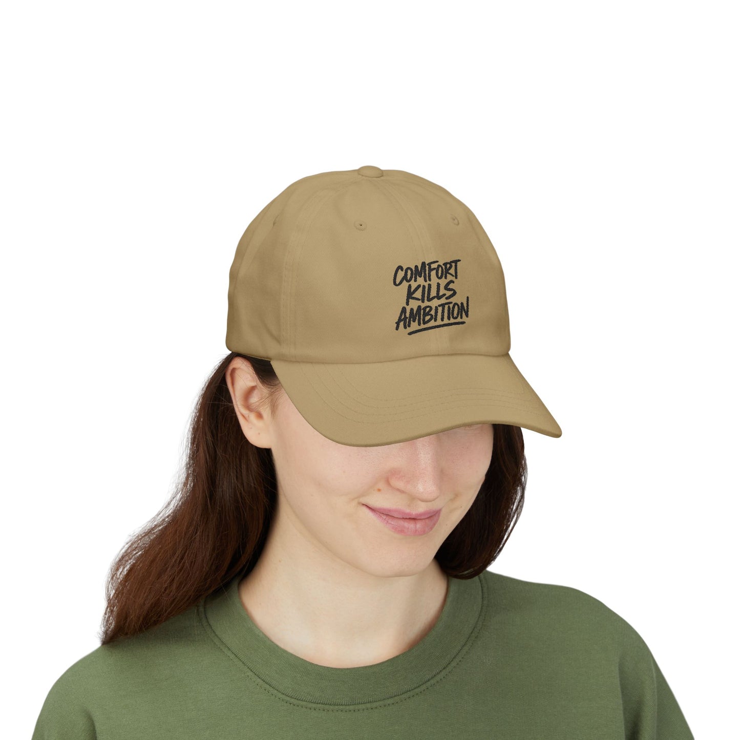 Comfort Kills Ambition Embroidered Cap