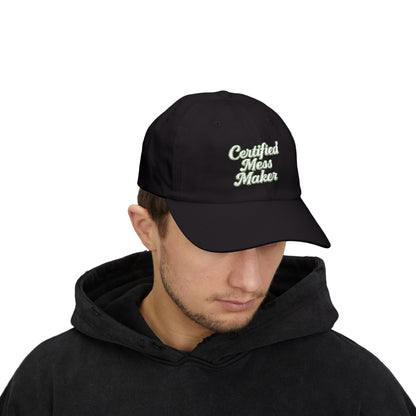 Certified Mess Maker Embroidered cap