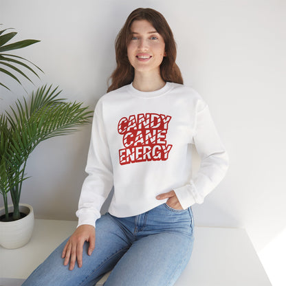 Candy Cane Energy Sweatshirt