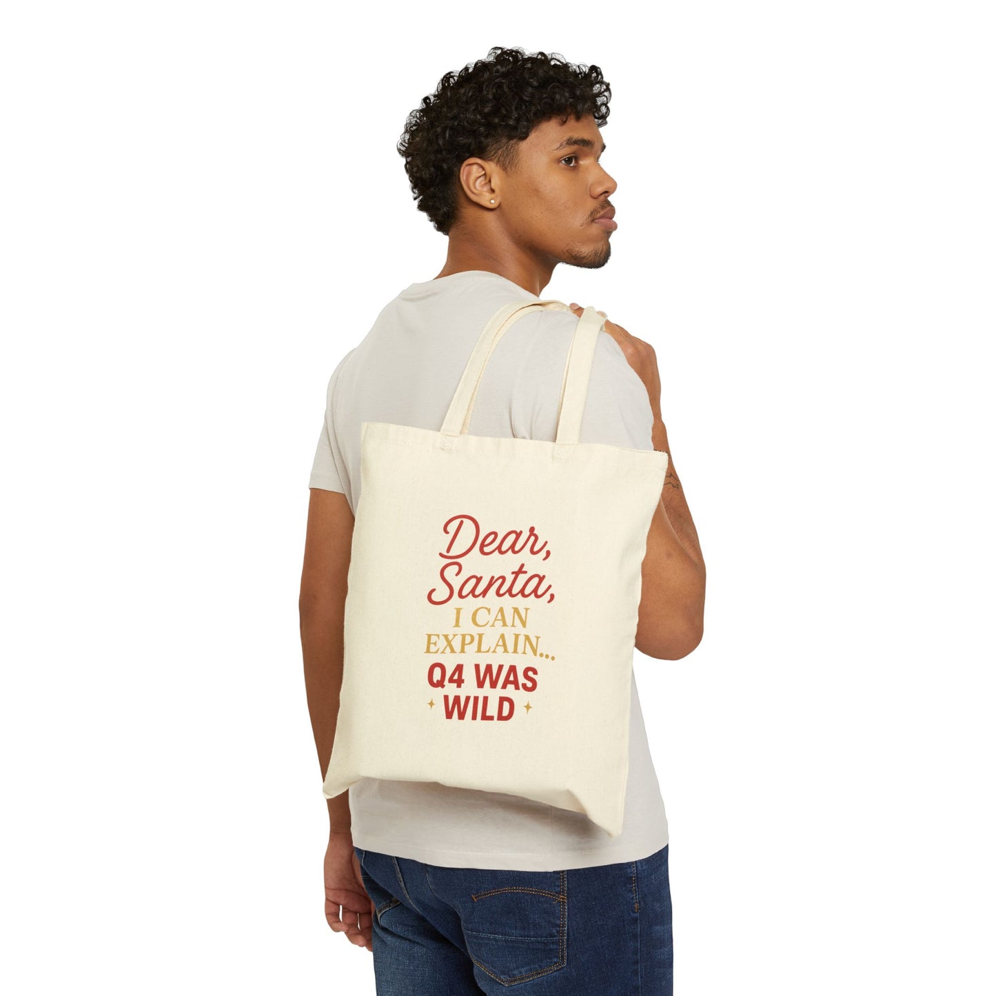 Dear Santa, Q4 was wild Tote bag